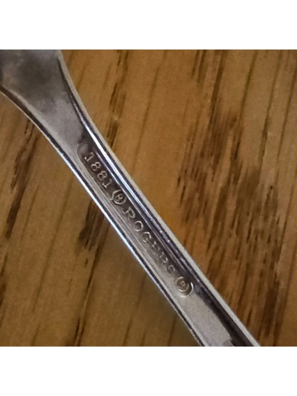 4 Rogers Plantation Silverplate Teaspoon Oneida Silver Rose Floral vtg 1948 Vict